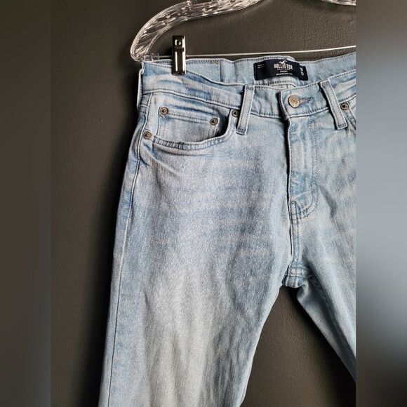 Hollister Skinny Epic Flex Denim Light Wash Jeans W28 x L30 - Picture 3 of 7